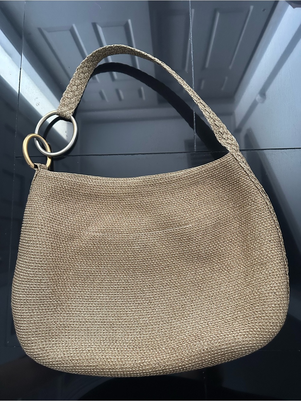 Eric Javits Squishee O-ring Hobo Bag